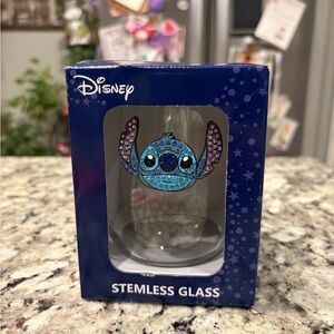 Disney Stitch Stemless Glass